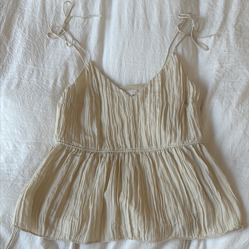 Arket Beige Camisole Top